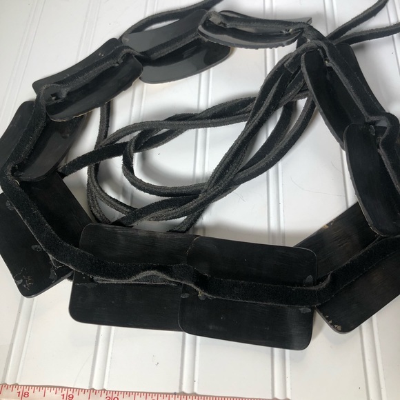 Long Art to Wear Vintage Sash Belt